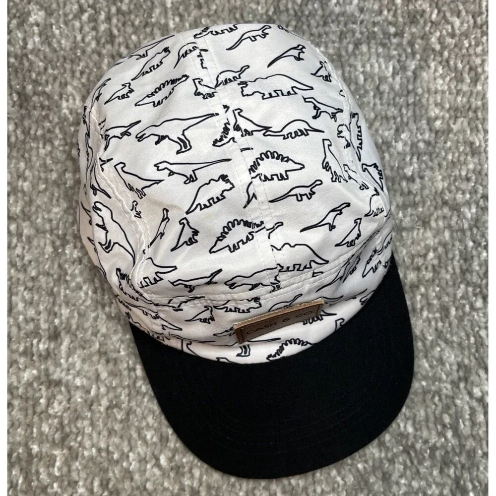 Cash & Co Hat Cap Snap Back Large - Extra Large Dinosaur Print Youth Boys Kids